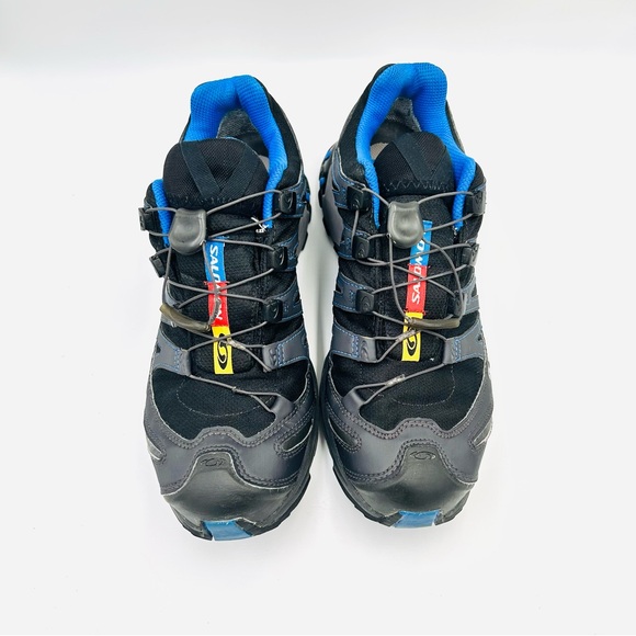 Salomon XA Pro 3D XCR Trail Running Shoes Black Waterproof shoes men size 9 - Picture 8 of 10